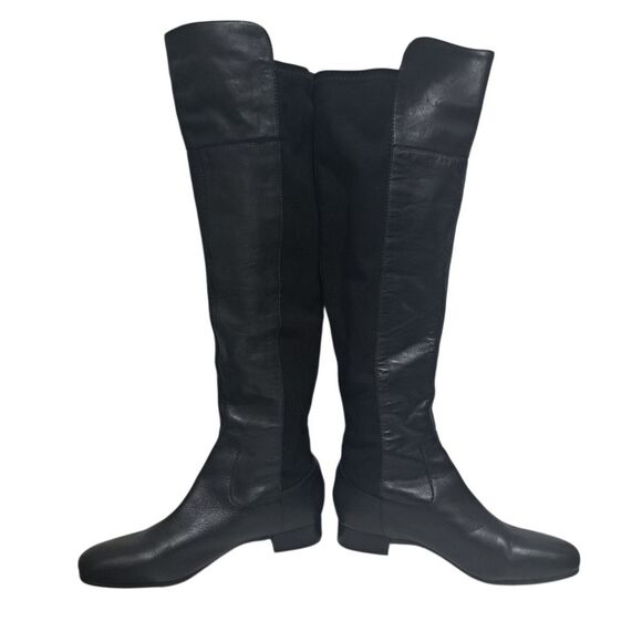 Louise Et Cie Lo- Andora Minimalist Boho Goth Over The Knee Boots Siz 8.5 Black - Picture 7 of 13